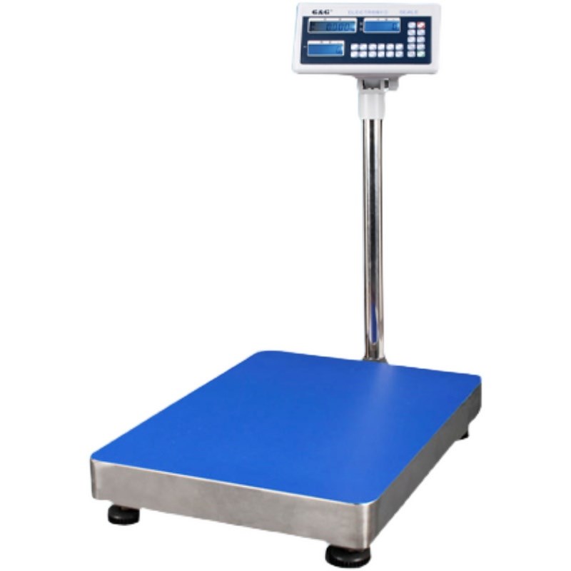 【双杰-活动销】TJ-150KAY大量称计数台秤/150kg/10g