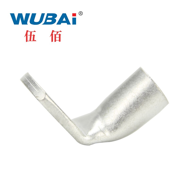 T90-50平方/(6~12)T型90度铜鼻子折弯铜管端子铜冷压接线端子