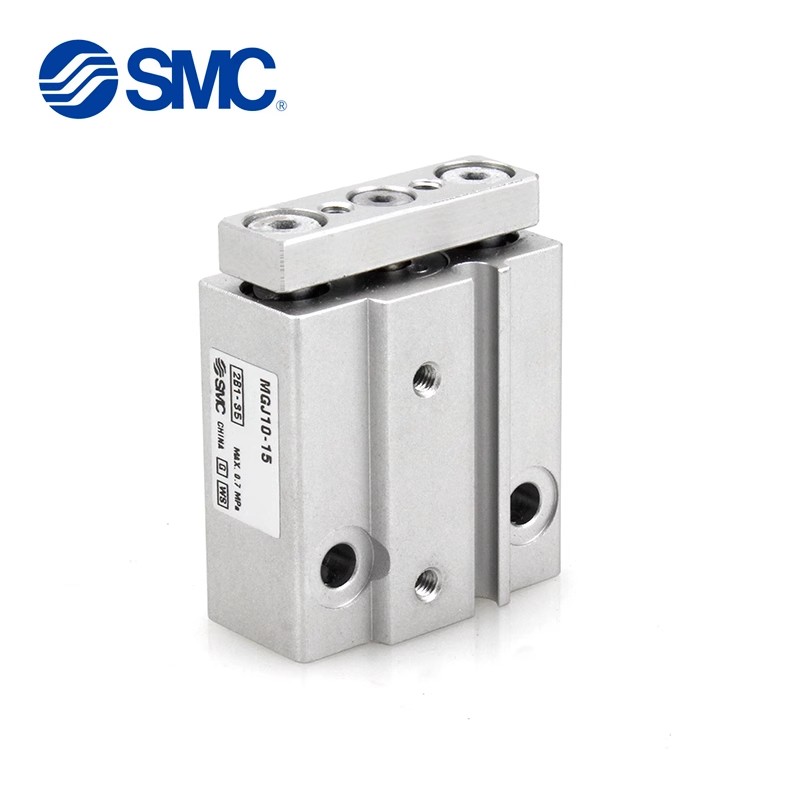 SMC微型带导杆三轴气缸MGJ4/6/10-5-10-15-20 MGJ10*5/10/15/20