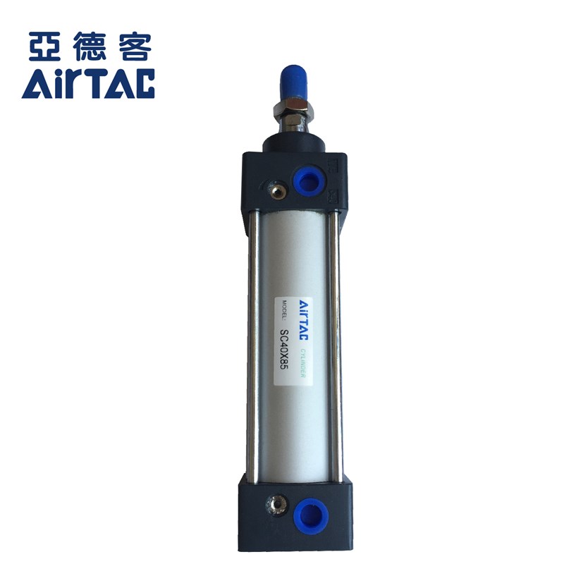 亚德客正品SC50/SC63X40X60X70X80X90X110X120X130X140-S标准气缸