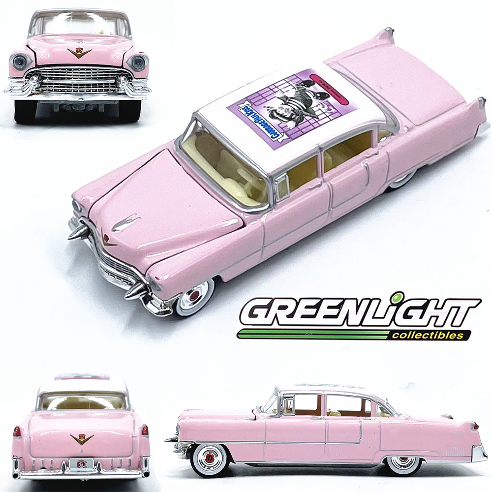 1:64 1955凯迪拉克弗利特伍德合金汽车模型收藏GreenLight绿光