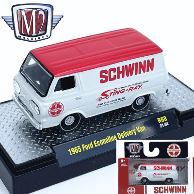 1:64福特Econoline仿真合金汽车模型收藏摆件M2车模2025款