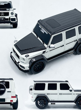 奔驰大G车模AMG-G63越野车LBWK改装仿真合金模型车载JBL蓝牙音响