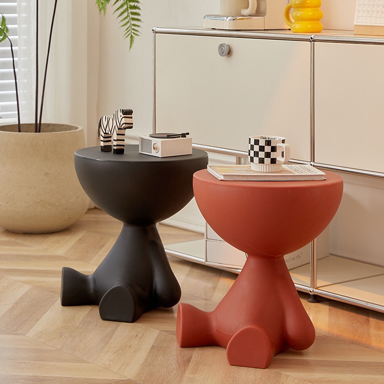 创意床头柜家用沙发边几置物架卧室阳台可移动迷你桌子小户型茶几