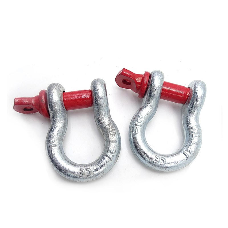 卸扣弓形卸扣D形卸扣起重卸扣螺栓卡G锁扣吊钩马蹄扣国标吊装工具