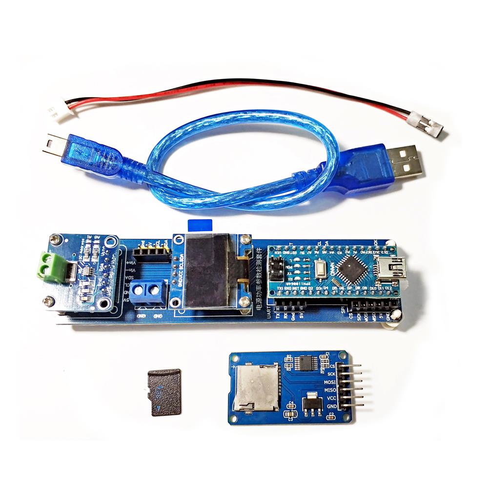 太阳能光伏电源效率检测控制器模块 液晶显示电压电流功率可存储