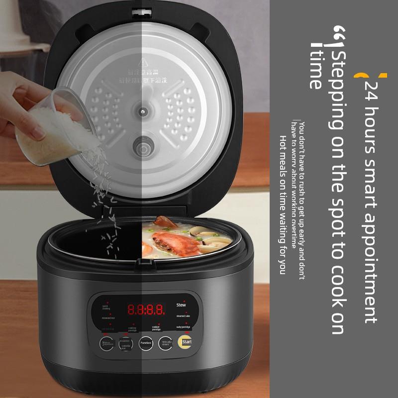 4G生活 001质鼎家用智能电饭煲3升4L多功能预约1-8人迷你小容量电