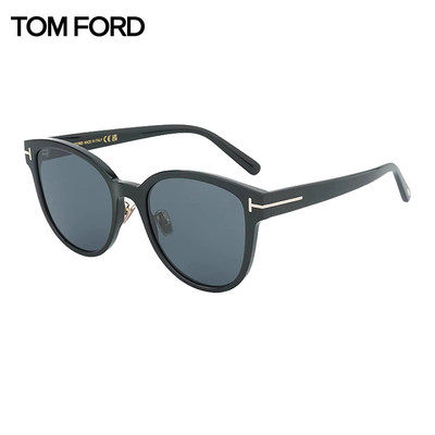 TOMFORD汤姆福特太阳镜男女同款时尚潮流方形黑框板材墨镜 1137-K