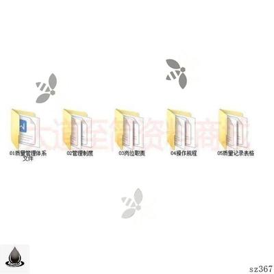 药店药房新版GSP质量管理体系文件制度岗位职责操作规程表格资料