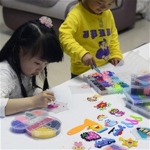 速发水雾魔法珠水粘珠魔豆粘豆配件工具包喷水瓶点珠笔模板挂件铲