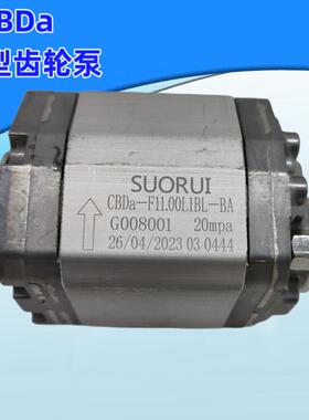 齿轮泵CBDa-F11.00L1BL-BA/F12.00/11.75/11.50/11.25微型齿轮泵