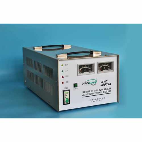 中川全自动高精度单相稳压电源SVC-5KVA/KW台式全铜家用型稳压器