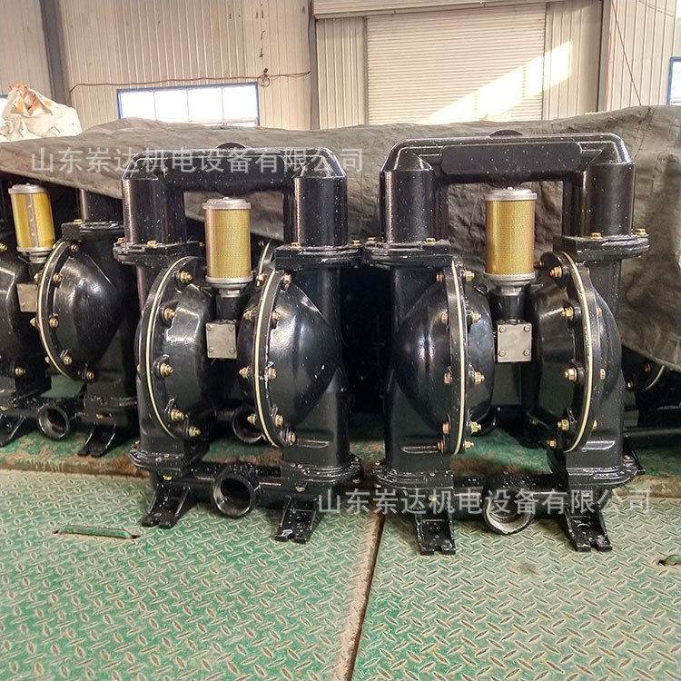 东达热销BQG460/0.2气动隔膜泵可空载过载运行矿井往复气动隔膜