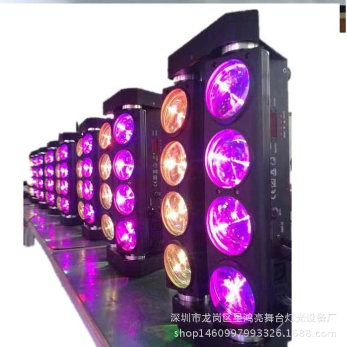 舞台灯光LED蜘蛛灯ktv酒吧吊灯摇头婚庆灯8头光束灯动态光效