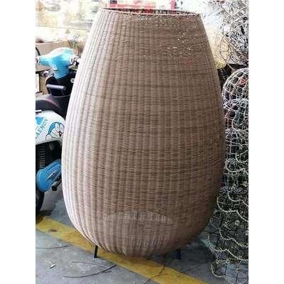 临泉县田园乡村风格竹藤竹编吊灯中式吊灯竹艺竹编田园餐厅饭店灯