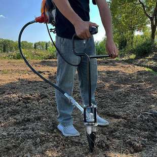 背负割草机烟草种植机打塘机开垦机打洞打窝挖穴机烟钻种烟打孔器