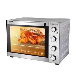 外贸烤箱家用60L电烤箱烘焙加热烤箱TOASTER OVEN 10028sokany