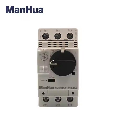 ManHua电机过载控制保护热磁型断路器GV2-PM系列0.1-32A 旋钮开关