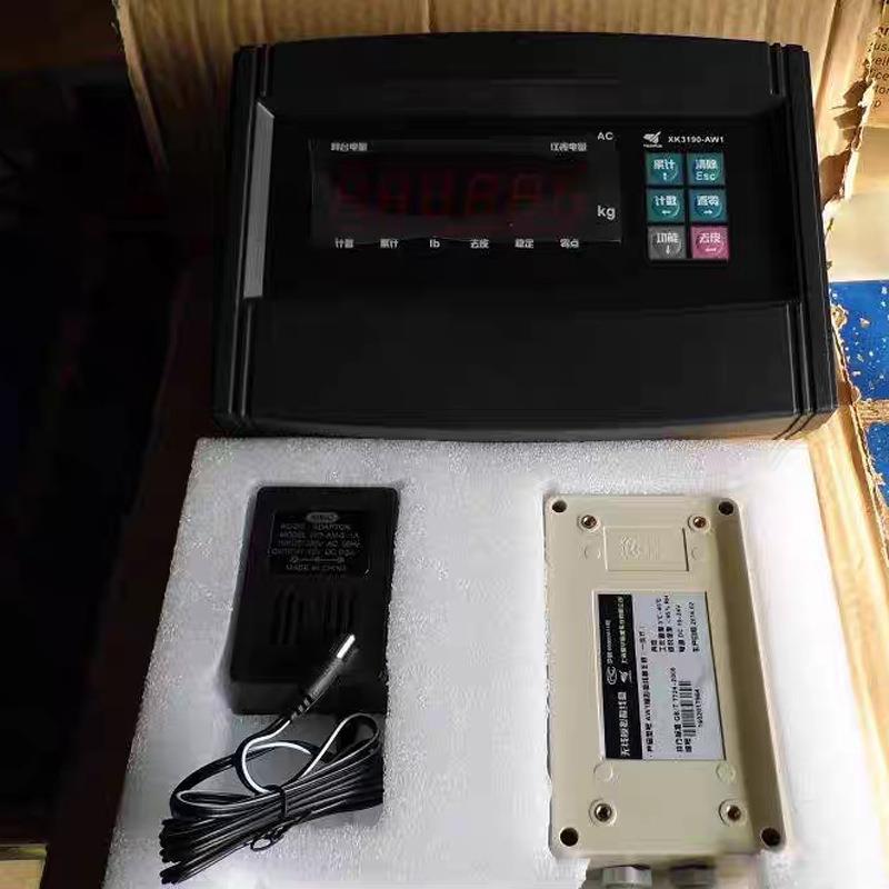 上海耀华XK3190-AW1数字模拟无线发射显示器电子台秤仪表头小地磅