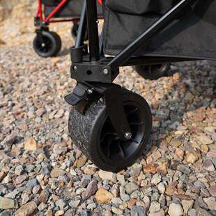 Areffa户外露营车大号折叠大轮车轮野营大容量手拉车大号轮子新款