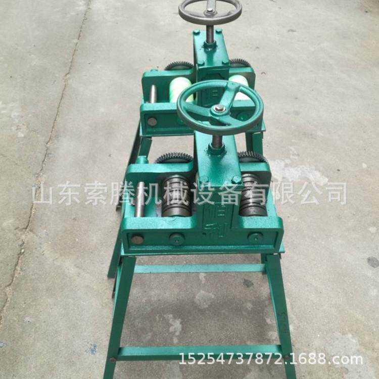 手摇铝合金管子弯圆机弯管机7-16mm 手动铝合金钢管卷圆机价格