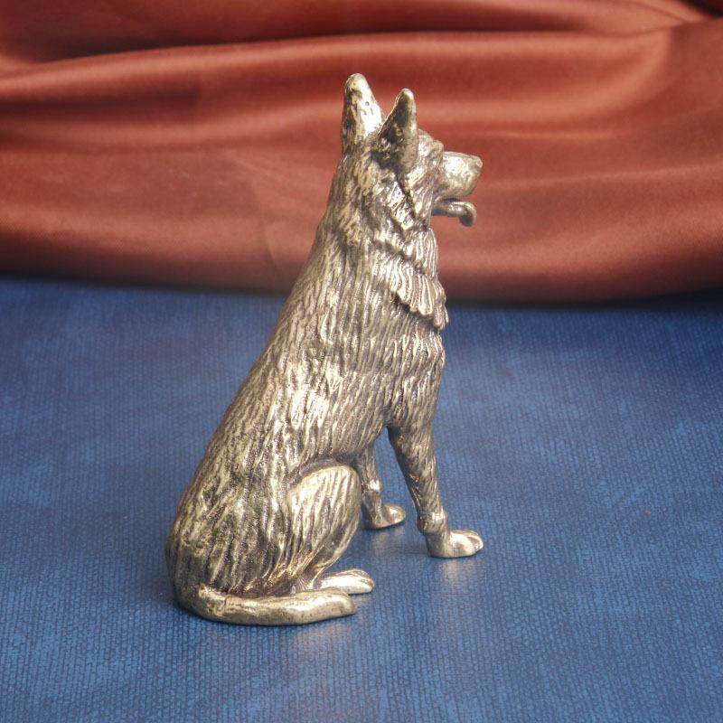 纯黄铜覆古法手工匠作旧典藏国风艺术摆件坐犬大生肖狼狗镇纸茶宠,家居饰品,装饰摆件,淘宝优惠券,粉丝福利购,淘宝优惠卷