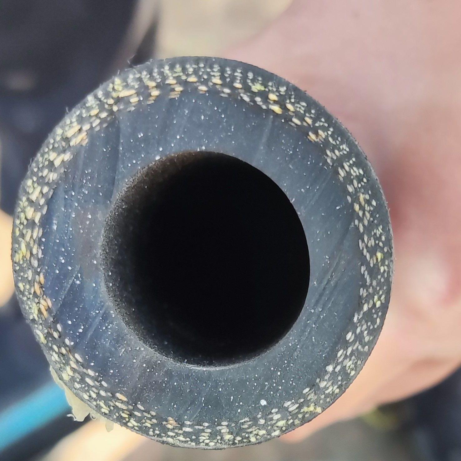 进口喷砂管超耐磨喷砂胶管耐高压高温防爆夹布帘子线 线喷砂机打