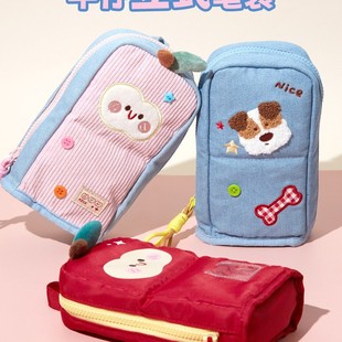 秒变笔筒！可立式折叠笔袋2025新款多层分隔大容量女孩款铅笔盒