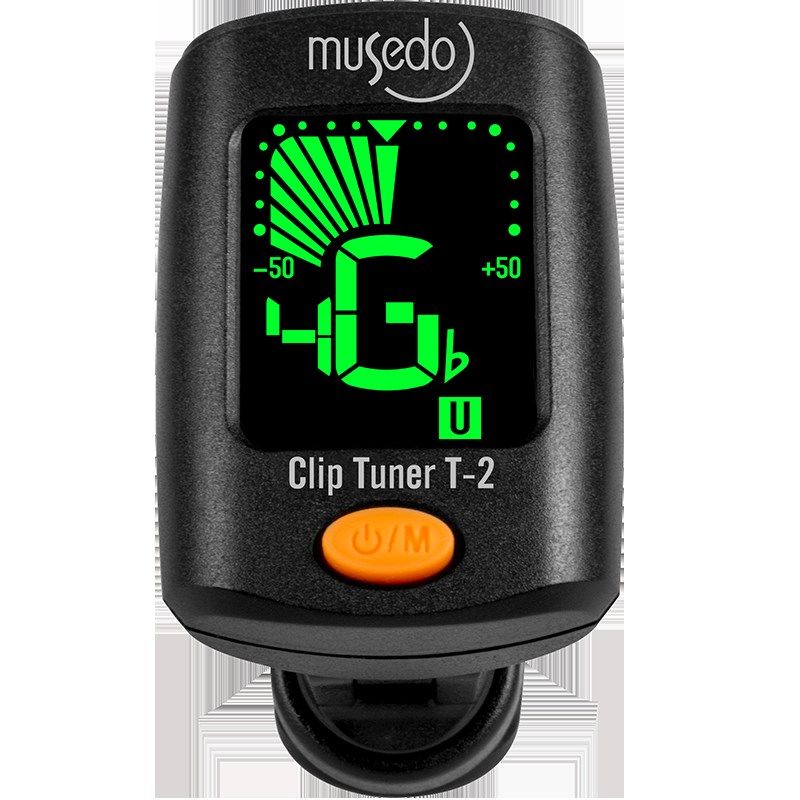 极速小天使musedo吉他贝斯尤克里里十二平均律电子校音器夹式t-2