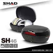 SHAD进口夏德摩托车后座包电动车后备箱尾箱特大工具箱置物箱SH46