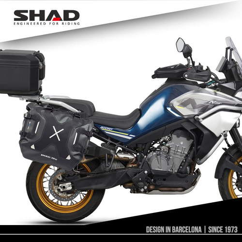 SHAD夏德适用春风CFMOTO摩托车边架支架进口边箱组合套装