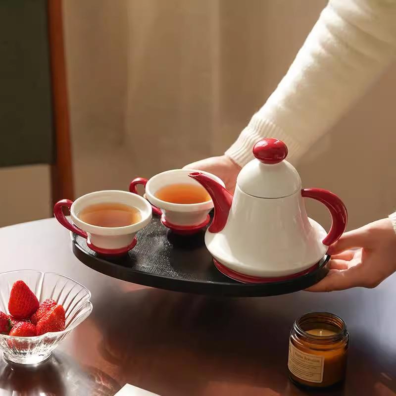 肆月茶壶套装新婚礼物送新人乔迁搬家生日礼物实用高级感茶具礼盒