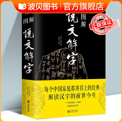 图解说文解字 精彩解读画说汉字的故事汉字演变过程展示汉字语言精编精注解读汉字前世今生语言文字的由来书籍