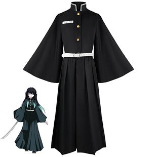 鬼灭之刃时透无一郎cos服鬼殺隊隊服霞柱cosplay角色扮演舞台服