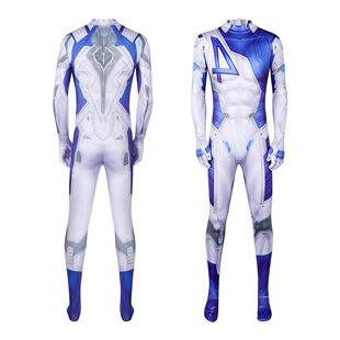 漫威争锋ocs服隐形侠女角色扮演紧身连体衣cosplay万圣节舞台服装