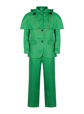 复仇者联盟5毁灭博士cos服 绿色款连帽斗篷cosplay万圣节表演服装