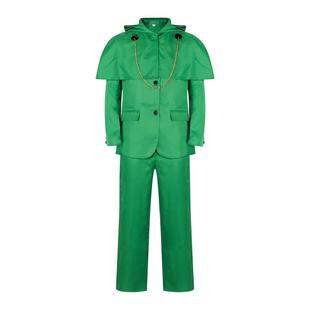 复仇者联盟5毁灭博士cos服 绿色款连帽斗篷cosplay万圣节表演服装