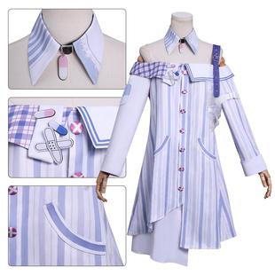 无限暖暖cos服病号服实验奇思洛丽塔女仆装cosplay二次元动漫服装