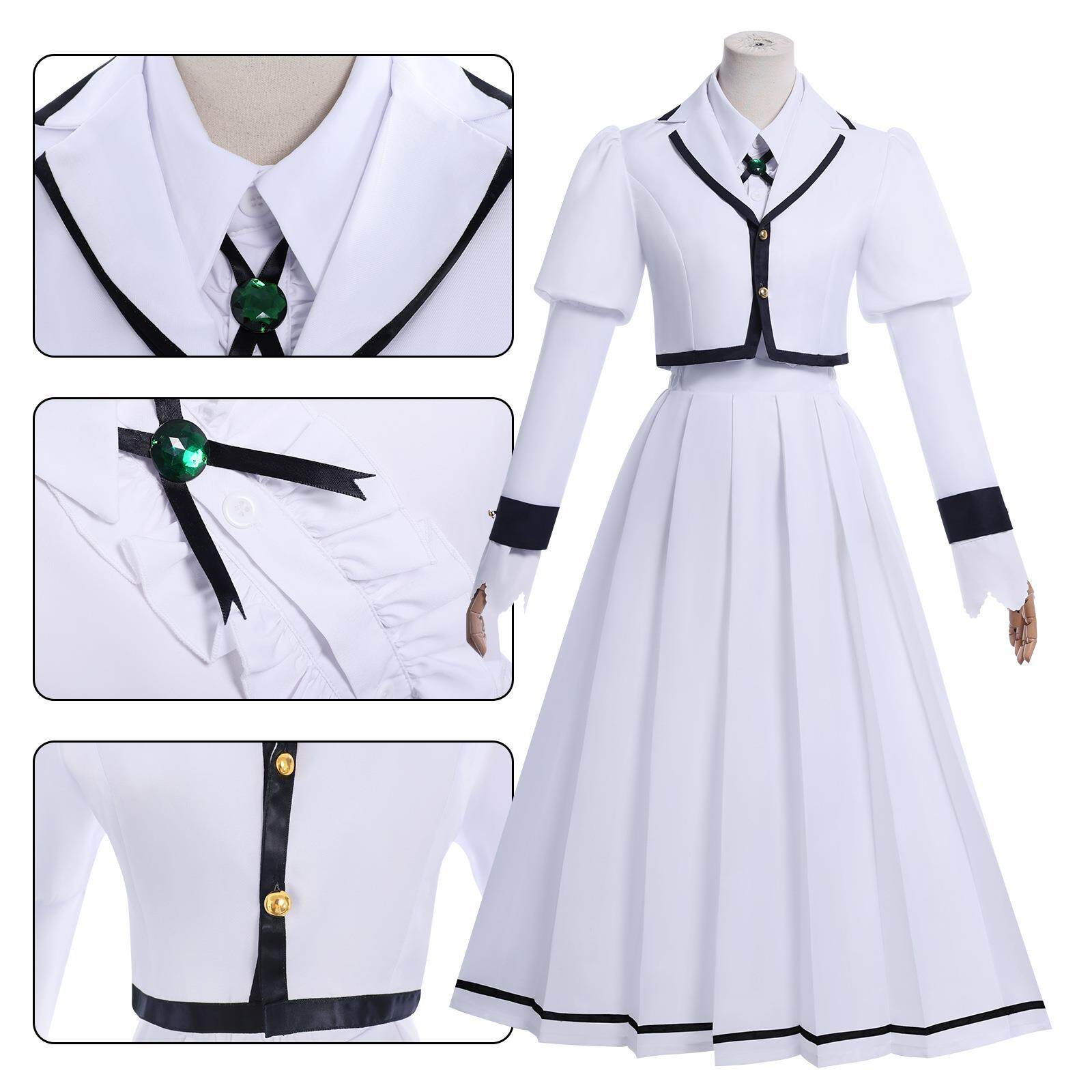 摇滚乃是淑女的嗜好cosplay服黒鉄音羽铃之宫莉莉莎制服全套COS服