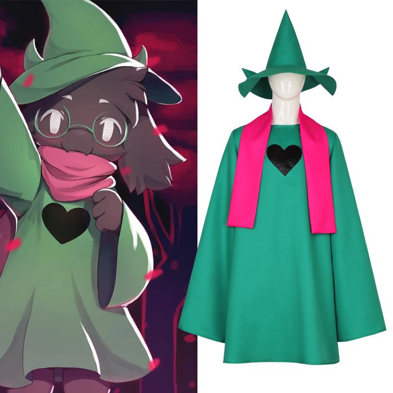 三角符文cos服Ralsei cos 利尔艾斯动漫cosplay服装角色扮演服饰