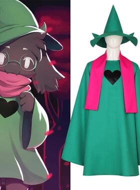 三角符文cos服Ralsei cos 利尔艾斯动漫cosplay服装角色扮演服饰