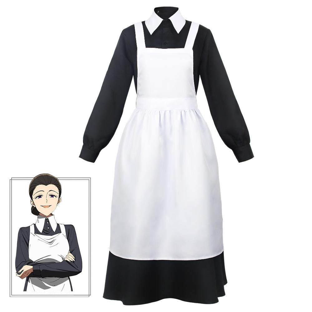 约定的梦幻岛cos服妈妈伊莎贝拉克洛涅女仆装cosplay服