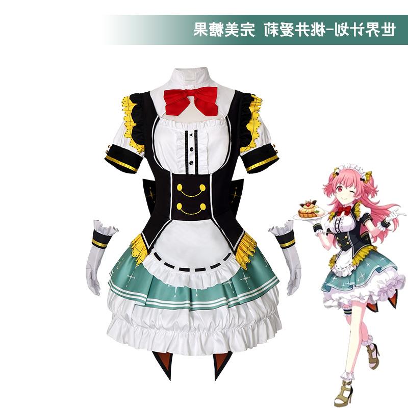 世界计划cos桃井爱莉完美糖果cosplay二次元动漫服饰连衣裙