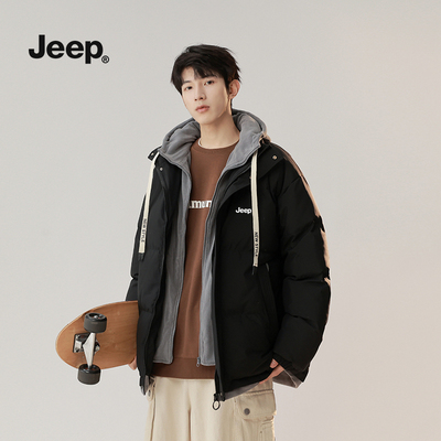 【防风保暖】JEEP吉普冬季棉服男