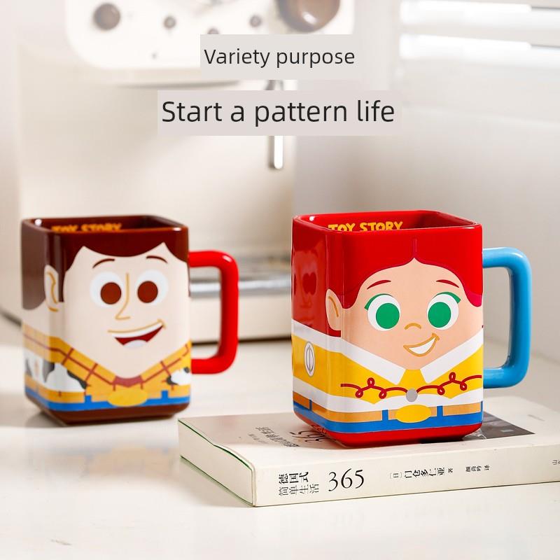 川岛屋马克杯陶瓷巴斯光年水杯家庭创意夫妇咖啡杯男孩生日礼物
