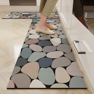 速发厨房专用地洗硅藻泥吸水垫子擦可免垫防油地毯防油防滑易清洗