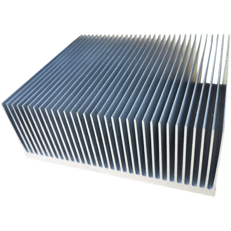 散热片铝型材铝散热电子散热器高密齿宽150毫米*高58铝合金散热板