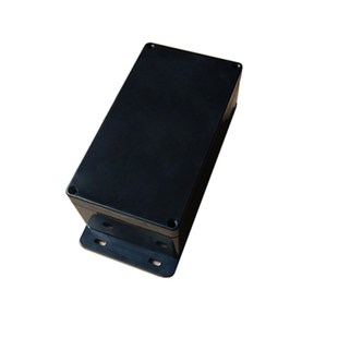 阻燃接线盒黑色防水盒户外ABS塑料电源分线盒 电气电源盒工控防火