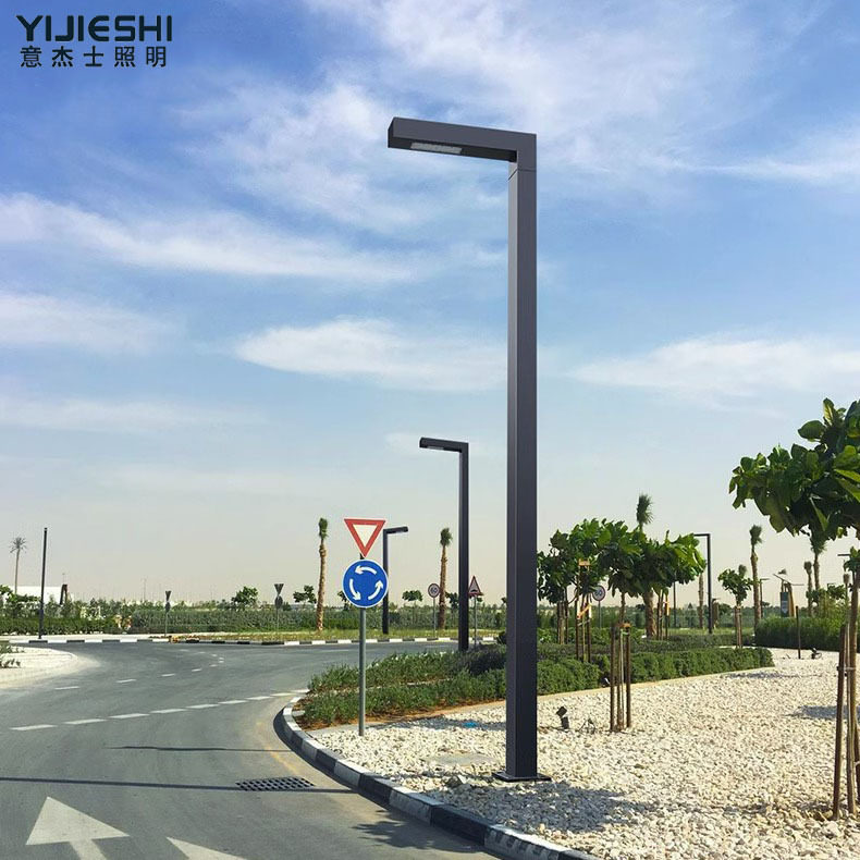 简约工业风庭院灯铝型材工程亮化路灯广场景区公园小区街道路灯