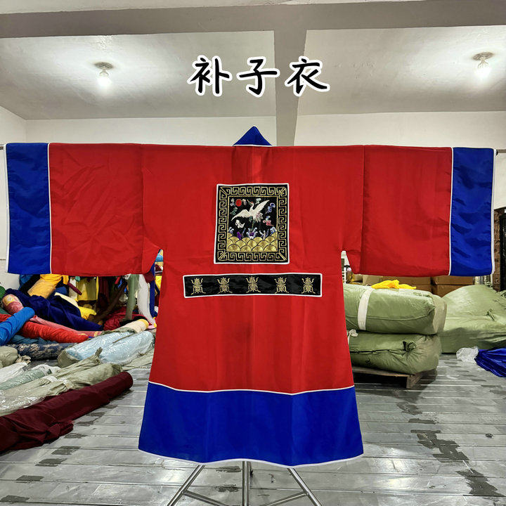 道服小袖高丝宝云鹤补子经衣道家高功法衣多色可选降衣道袍